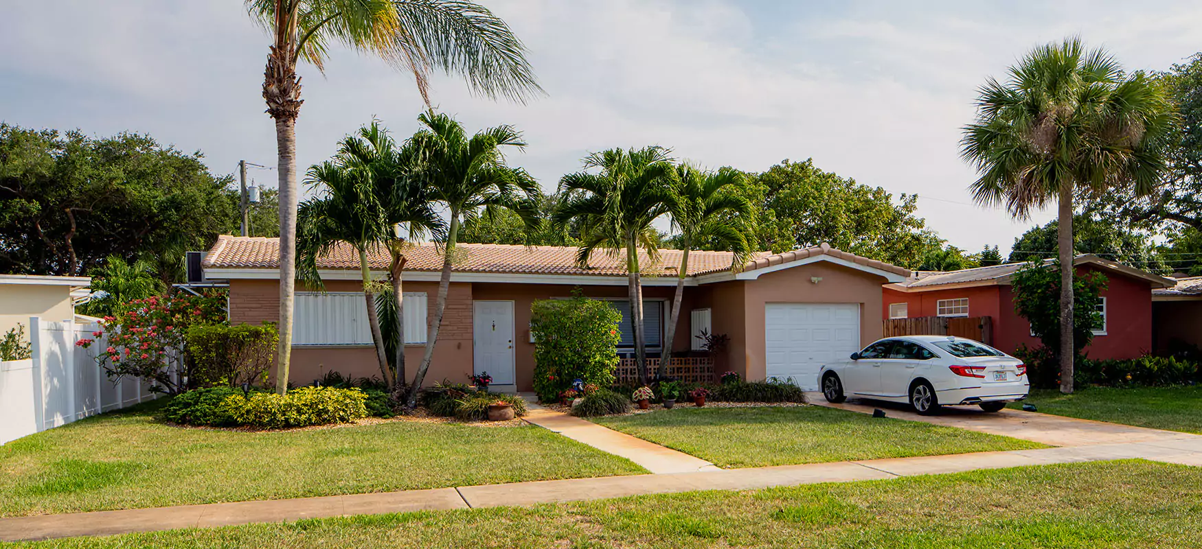 House With Tile Roof Photo